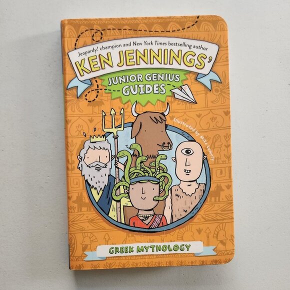 Greek Mythology Ken Jennings’ Junior Genius Guides Paperback Trivia Book 9781442 - Picture 1 of 8